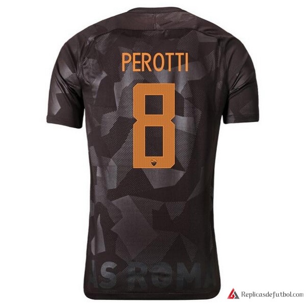 Camiseta AS Roma Tercera equipación Perotti 2017-2018
